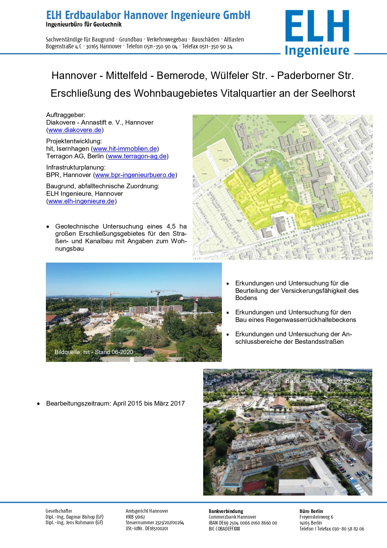 PB H Mittelfeld Vitalquartier Erschließung
